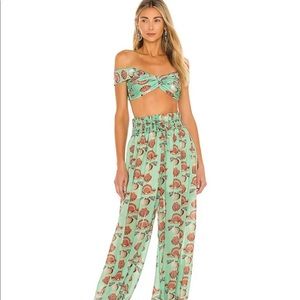 Patbo Seashell Bikini Top and Pants coverup.
